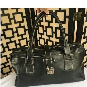 Lambertson Truex Leather Handbag